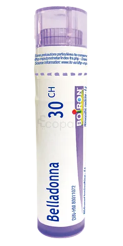 BOIRON BELLADONNA 30CH TUBE