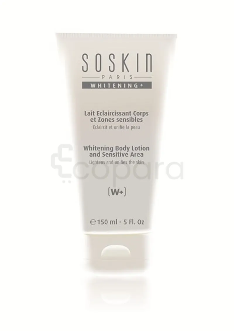 SOSKIN LAIT ECLAIRCISSANT CORPS ET ZONES SENSIBLES