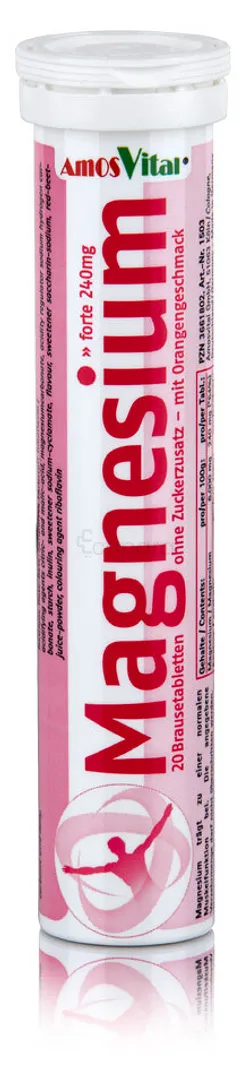 AMOSVITAL MAGNESIUM 240MG BOITE DE 20