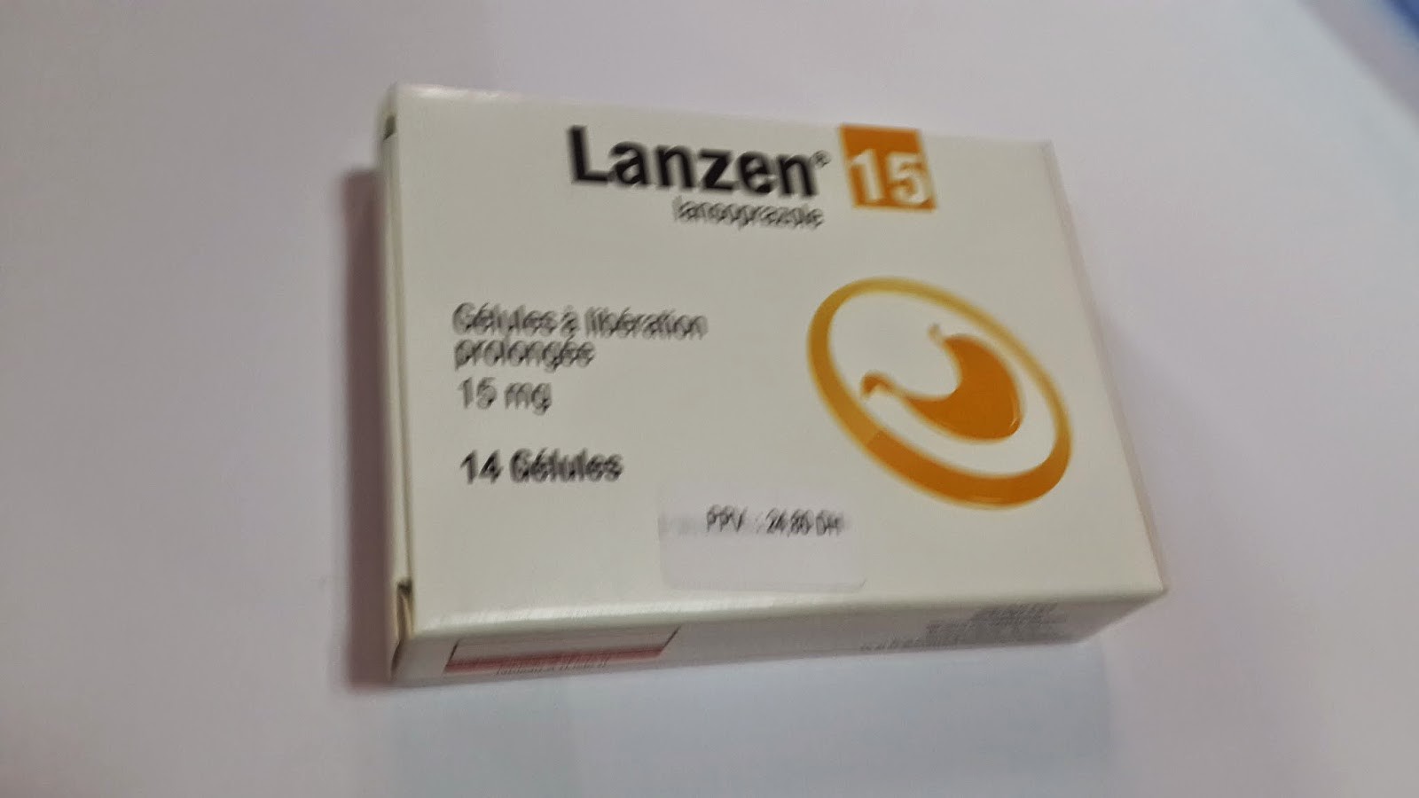 LANZEN 15MG BOITE DE 14 GELULES