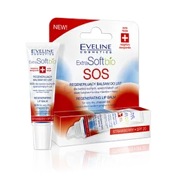 EVELINE EXTRA SOFTBIO POUR LEVRES SECHES ET ABIMEES FRAISES