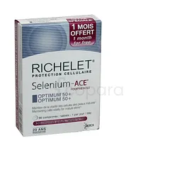 RICHELET SELENIUM ACE OPTIMIUM 50+ BOITE DE 90 COMPRIMES