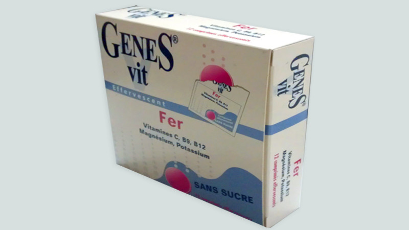 GENES VIT FER COMPRIMES