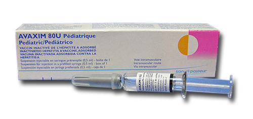 AVAXIM 80U PEDIATRIQUE VACCIN