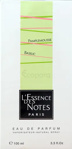L ESSENCE DES NOTES EAU DE PARFUM PAMPL ET BASILIC 100ML