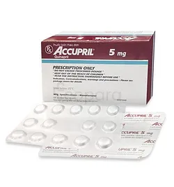 ACCUPRIL 5MG BOITE DE 28 COMPRIMES SECABLES