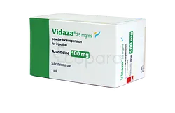VIDAZA 25MG/ML POUDRE POUR SOLUTION FL 100MG BOITE DE 1 INJECTABLE
