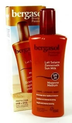 BERGASOL LAIT SOLAIRE SPF20 BRONZAGE RAPIDE ET INTENSE