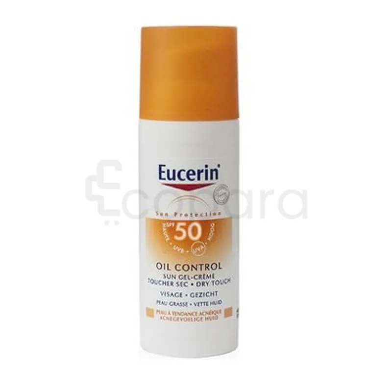 EUCERIN SUN PROTECTION OIL CONTROL SUN GEL CREME TOUCHER SEC SP50+ 50ML