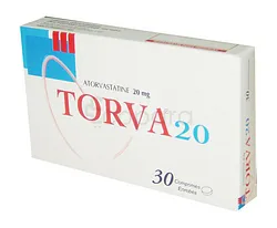TORVA 20MG BOITE DE 30 COMPRIMES MV