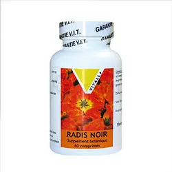 VITALL+ RADIS NOIR 250MG BOITE DE 60 CAPSULES