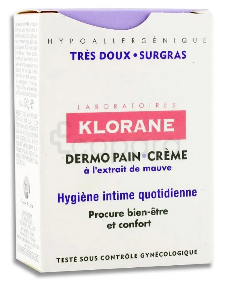 KLORANE DERMO PAIN CREME HYGIENE INTIME QUOTIDIENNE 100G