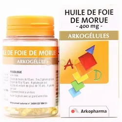 HUILE DE FOIE DE MORUE BOITE DE 60 GELULES