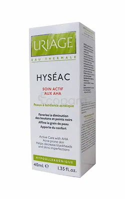 URIAGE HYSEAC SOIN ACTIF AUX AHA 40ML