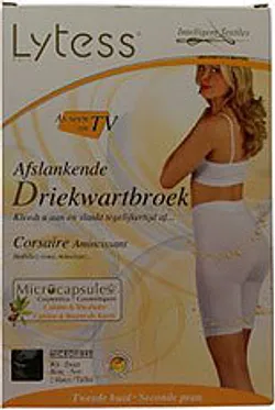 LYTESS CORSAIRE CONCENTRE MINCEUR TAILLE L-XL BLANC