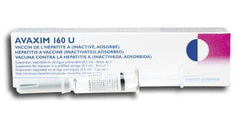 AVAXIM 160UI ADULTE SERINGUE PRE-REMPLIE