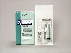 ENBREL 25MG BOITE DE 4 INJECTABLES