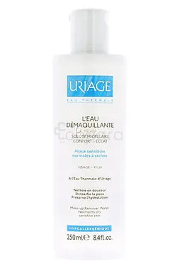 URIAGE L'EAU DEMAQUILLANTE PEAUX NORMALES A SECHES 250ML
