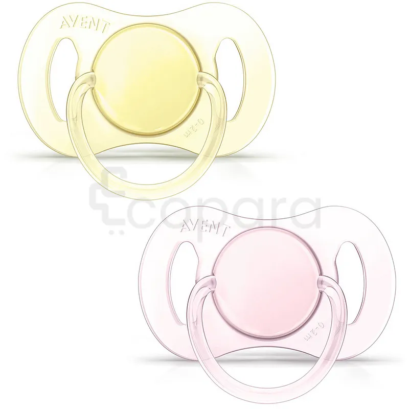 AVENT SUCETTES NOUVEAU NE 0-2MOIS FILLE BOITE DE 2 REFERENCE SCF194/02