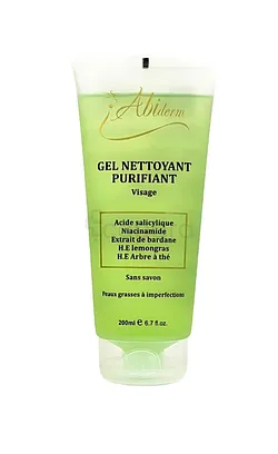 ABIDERM GEL NETTOYANT PURIFIANT 200ML
