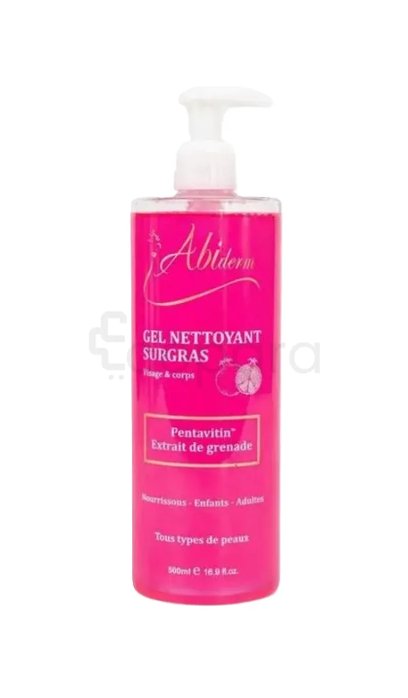 ABIDERM GEL NETTOYANT SURGRAS 500ML