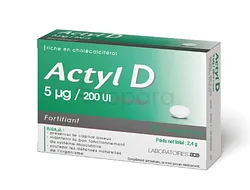 ACTYL D BOITE DE 30 COMPRIMES