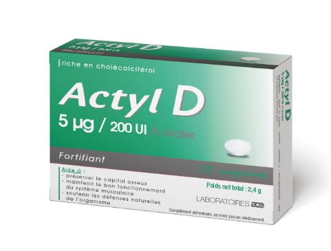 ACTYL D BOITE DE 30 COMPRIMES