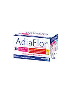 ADIAFLOR 10 MILLIARDS UFC 10 FLACONS BUVABLES MONODOSES