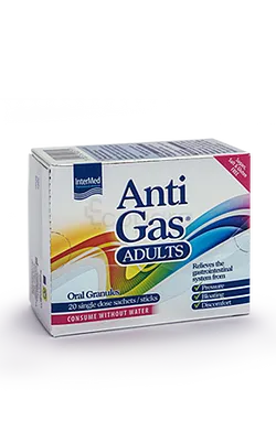 ANTIGAS ADULTES BOITE DE 20 SACHETS