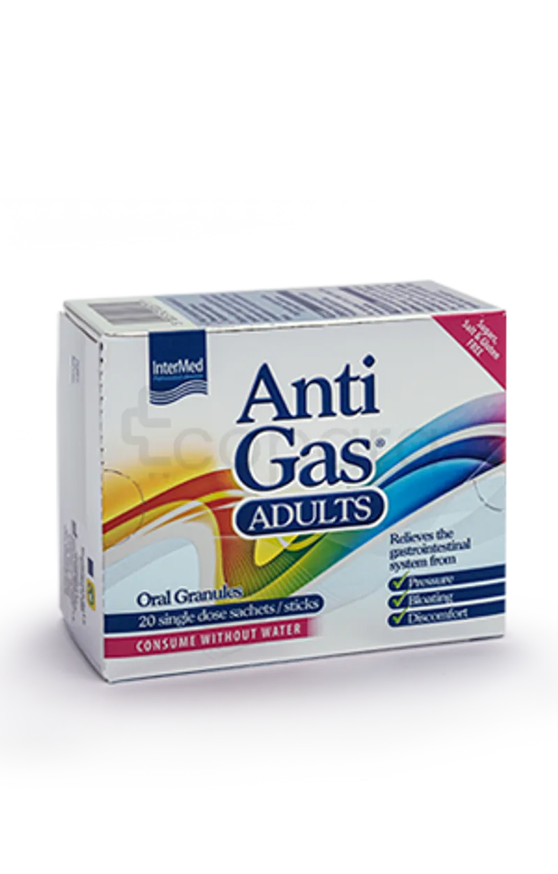 ANTIGAS ADULTES BOITE DE 20 SACHETS