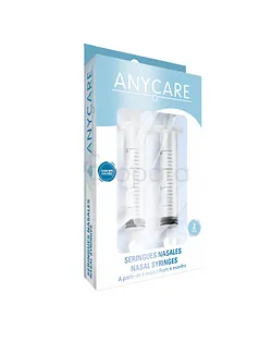 ANYCARE IRRIGATEUR NASALE BLANC BOITE DE 2
