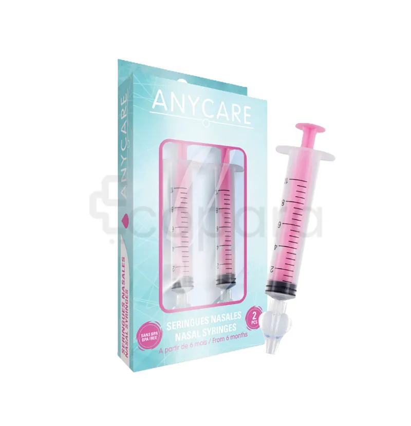 ANYCARE IRRIGATEUR NASALE ROSE BOITE DE 2