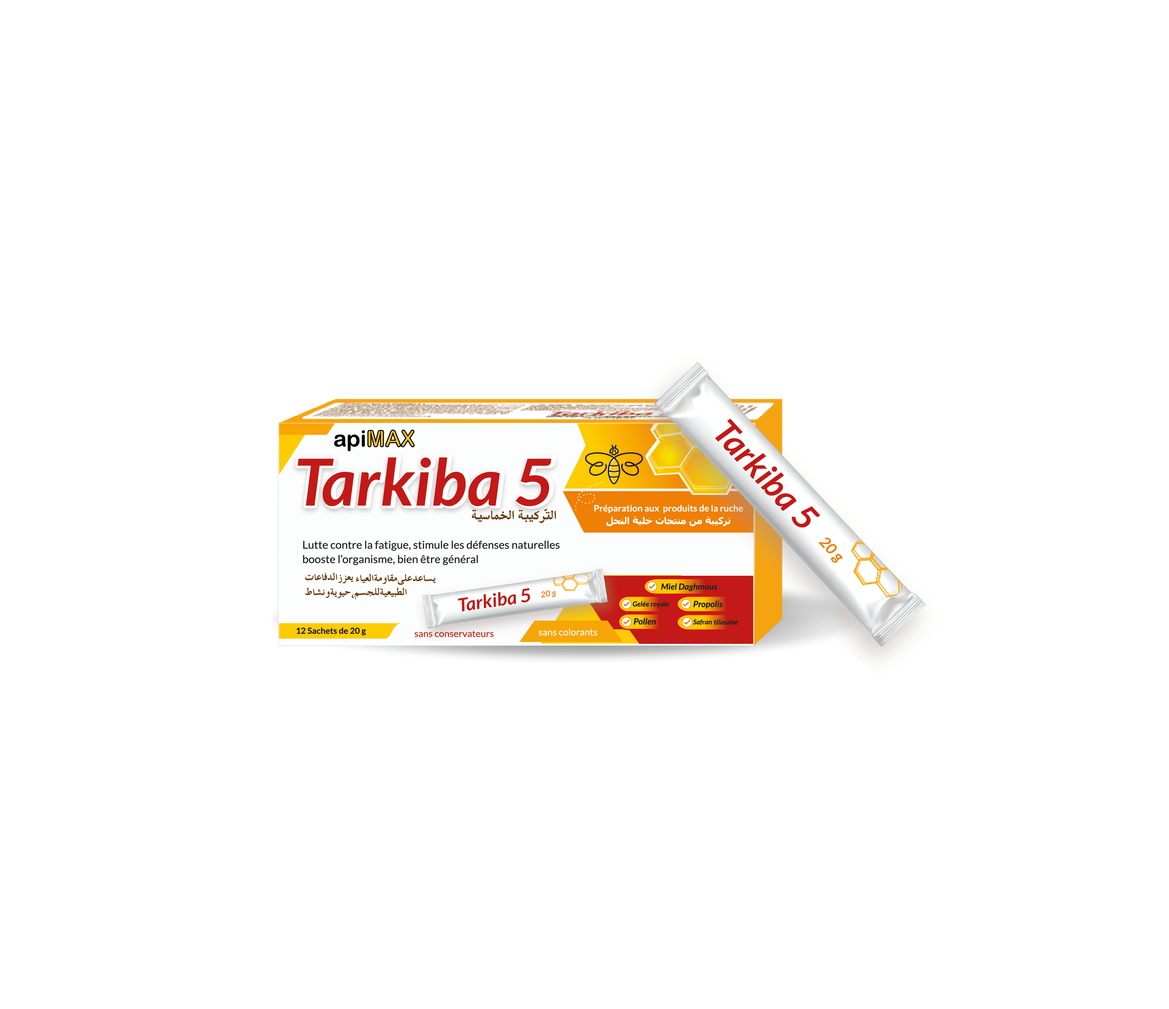 APIMAX TARKIBA 5 20G BOITE DE 12 SACHETS