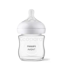 AVENT BIBERON NATURAL EN VERRE RESPONSE 0M+ 120ML REFRENCE SCY930/01