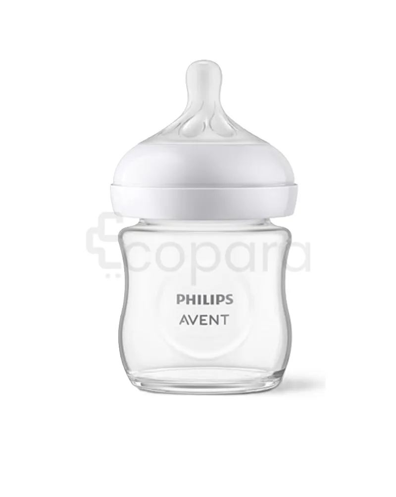 AVENT BIBERON NATURAL EN VERRE RESPONSE 0M+ 120ML REFRENCE SCY930/01