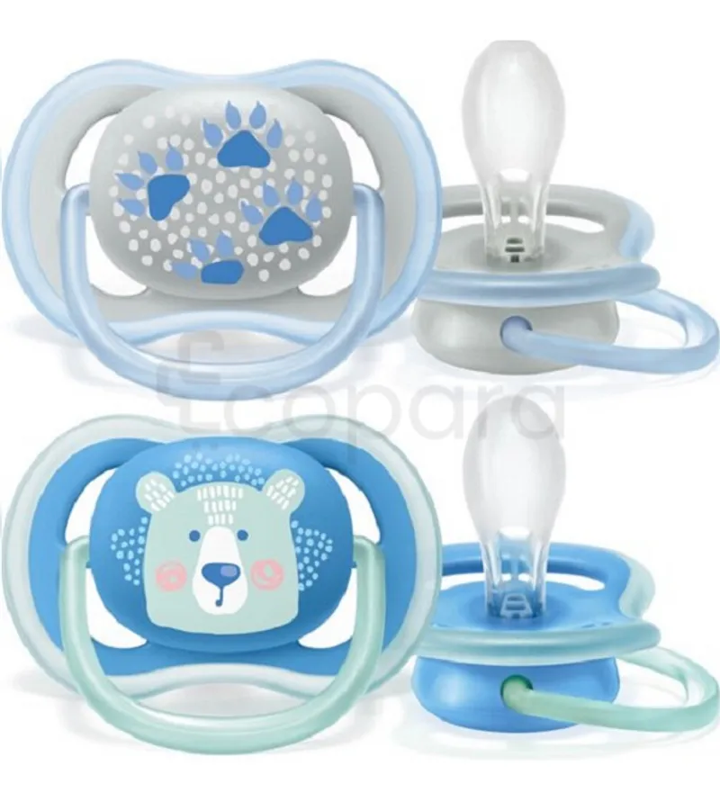AVENT SUCETTE ULTRA AIR 6-18MOIS BOITE DE 2 REFERENCE SCF085/06