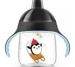 AVENT TASSE PINGOUIN AVEC ANSES NOIR ANTI DERAPANTE +12MOIS REFERENCE SCF753/03