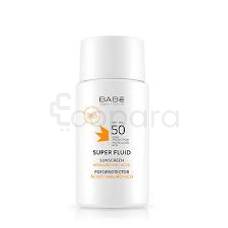 BABE SUNSCREEN SUPER FLUID SPF50 50ML