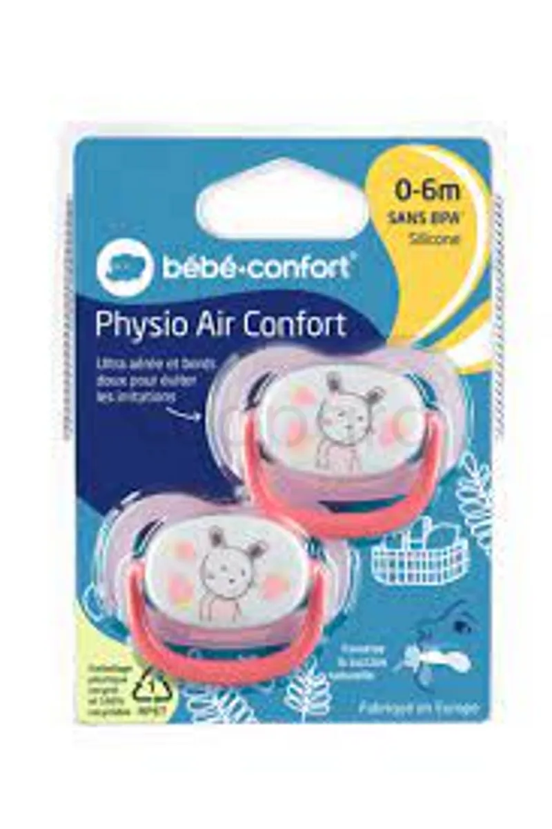BEBE CONFORT SUCETTE PHYSIO 0-6MOIS THE GARDNER ROSE