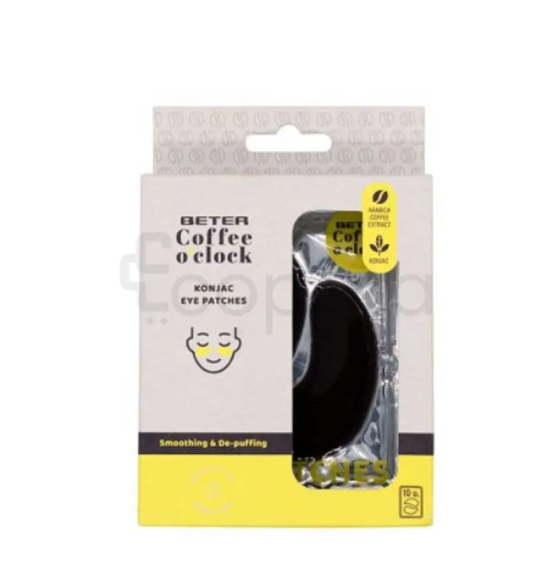 BETER COFFEE O'CLOCK  KONJAC EYE PATCHES REFERENCE 22049