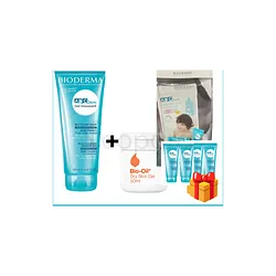 BIODERMA PACK ABCDERM GEL MOUSSANT + BIO-OIL DRY SKIN 200ML