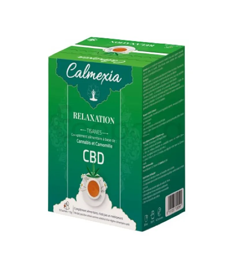 CALMEXIA RELAXATION TISANE CBD B10 SACHETS