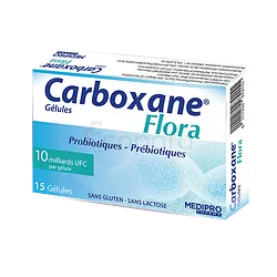 CARBOXANE FLORA BOITE DE 15 GELULES