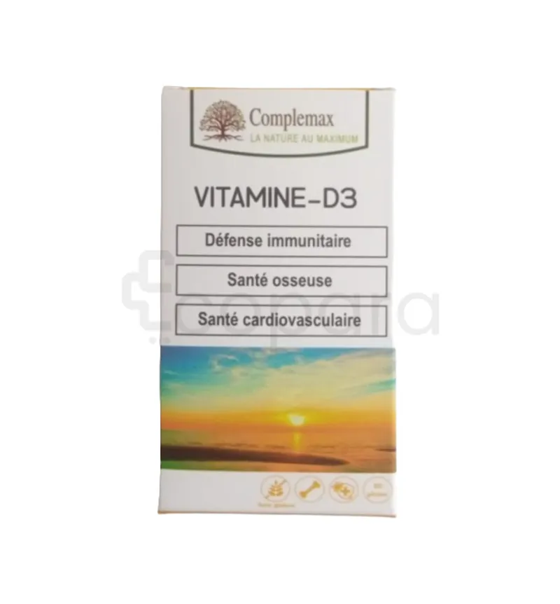 COMPLEMAX VITAMINE D-3 BOITE DE 60 GELULES