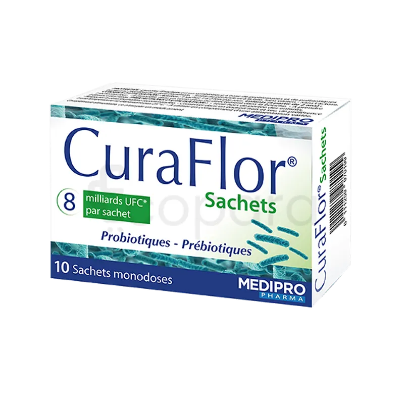 CURAFLOR BOITE DE 10 SACHETS