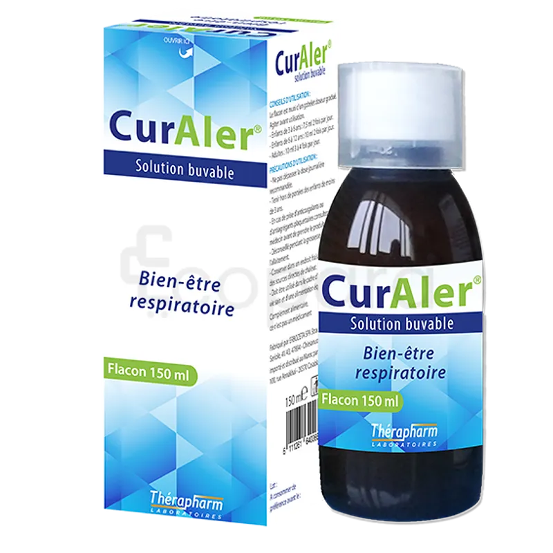 CURALER SOLUTION BUVABLE SIROP 150ML