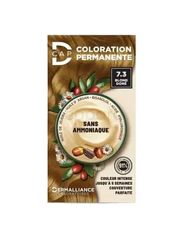 D-CAP COLORATION PERMANENTE NUMERO 7.3 BLOND DORE