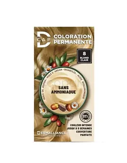 D-CAP COLORATION PERMANENTE NUMERO 8 BLOND CLAIR
