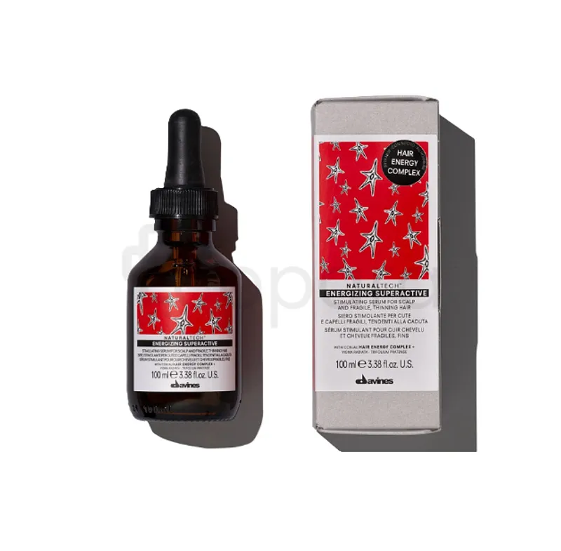DAVINES NATURALTECH ENERGIZING SUPERACTIVE SERUM STIMULANT CHUTE DE CHEVEUX 100ML