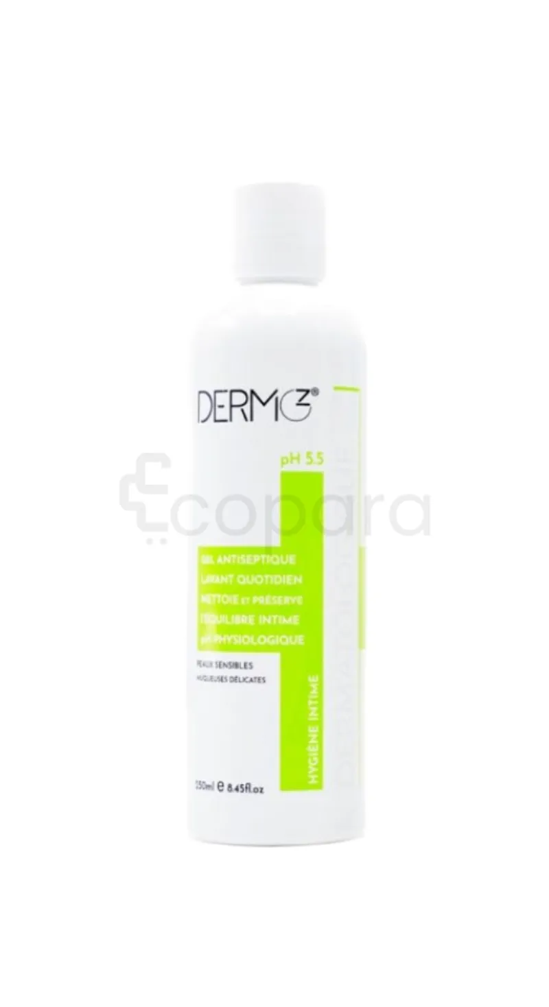 DERMOZ GEL ANTISEPTIQUE HYGIENE INTIME PH5.5 250ML